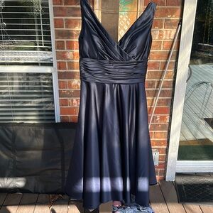 Bill Levkoff 167 European Satin cocktail dress mother of the bride